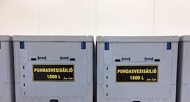 Uudet Joen Loka nesteenkuljetuskontit puhdasvesijakeluun