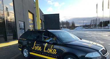 Jatkossa Joensuun päivystäjän tunnistaa liikenteessä tästä autosta